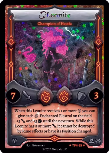 Leonite - Champion of Hestia (TP4-15) — card price