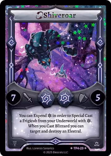 Shiveroar (TP4-23), Organized Play Series 4 — Elestrals card price
