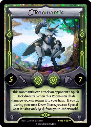Roomantis (Serialized) (x/99), Organized Play Series 4 — Elestrals card price