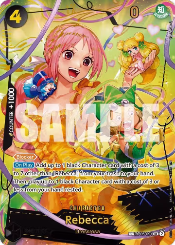 Rebecca (SP) (OP05-091), Premium Booster -The Best- Vol. 2 — One Piece card price