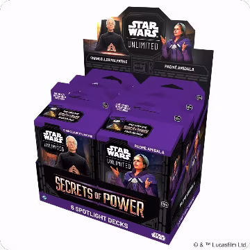 Secrets of Power - Spotlight Deck Display, Secrets of Power — Star Wars sealed product price