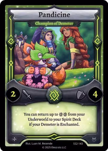 Pandicine - Champion of Demeter (SS2-143), Shattered Stars Chapter 2 [SS2] — Elestrals card price