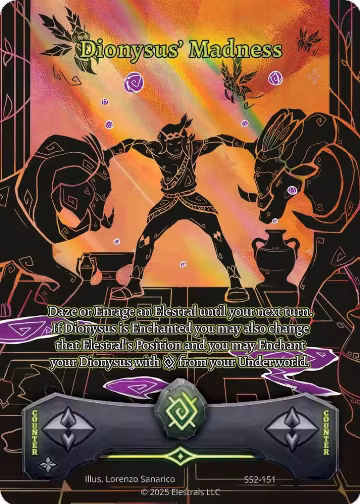 Dionysus' Madness (Full Art) (SS2-151), Shattered Stars Chapter 2 [SS2] — Elestrals card price