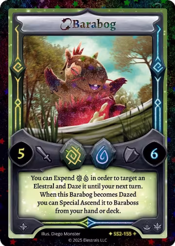 Barabog (Stellar) (SS2-155), Shattered Stars Chapter 2 [SS2] — Elestrals card price