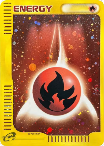 Fire Energy, McDonald's Pokémon-e Minimum Pack — Pokémon JP card price