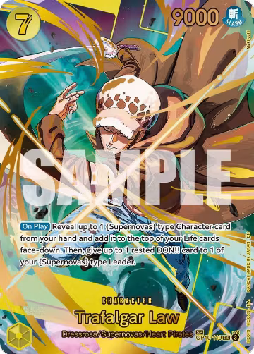 Trafalgar Law - OP10-119 (SP) (OP10-119), Premium Booster -The Best- Vol. 2 — One Piece card price