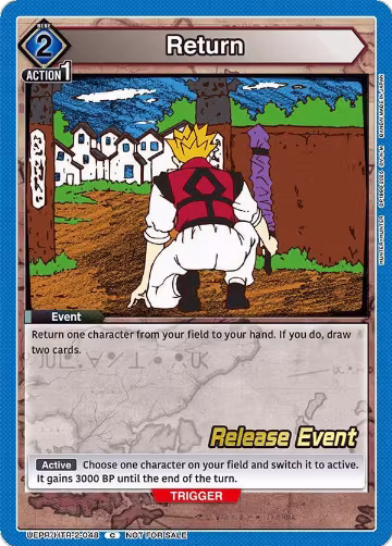Return (UEPR/HTR-2-048), UEX04BT: HUNTER X HUNTER Vol.2 Release Event Cards — Union Arena card price