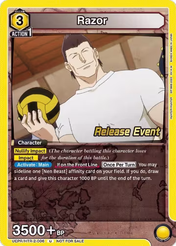 Razor (006) (UEPR/HTR-2-006) — card price