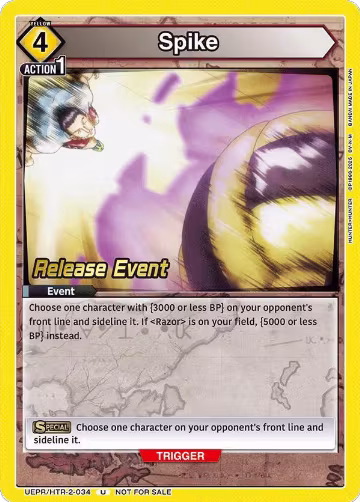 Spike (UEPR/HTR-2-034) — card price