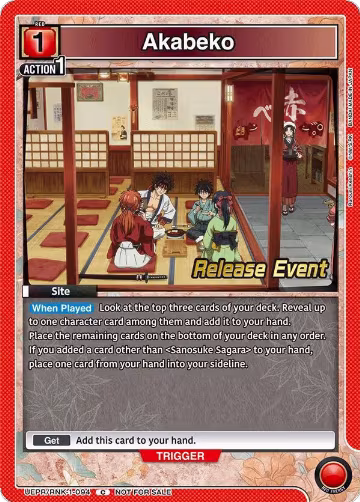 Akabeko (UEPR/RNK-1-094), Rurouni Kenshin Release Event Cards — Union Arena card price