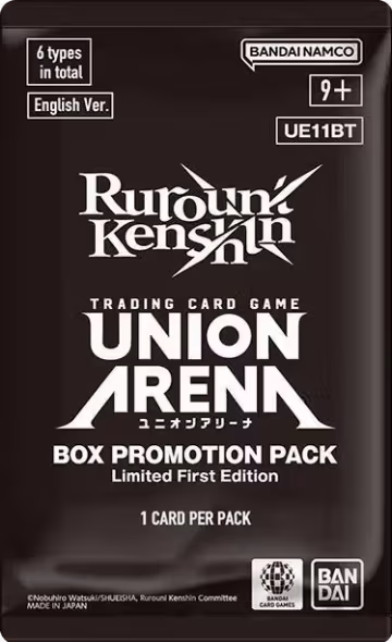 Rurouni Kenshin - Box Promotion Pack, Rurouni Kenshin — Union Arena sealed product price