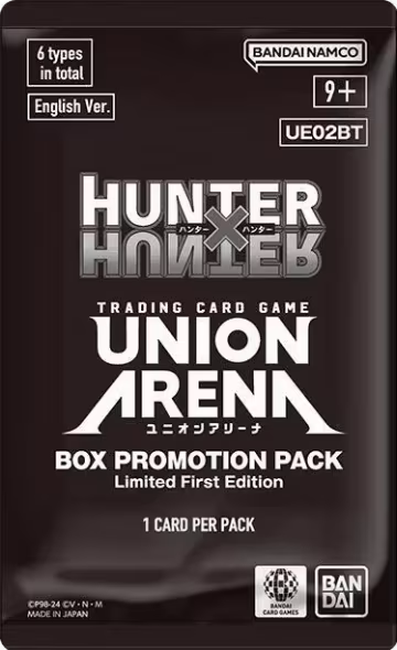 HUNTER X HUNTER Vol.2 - Box Promotion Pack, UEX04BT: HUNTER X HUNTER Vol.2 — Union Arena sealed product price