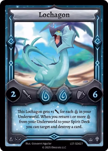Lochagon (LST-SD027), Divine Champions: Lifestream Starter Decks — Elestrals card price
