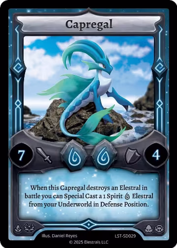 Capregal (LST-SD029), Divine Champions: Lifestream Starter Decks — Elestrals card price