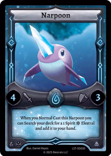 Narpoon (LST-SD030), Divine Champions: Lifestream Starter Decks — Elestrals card price