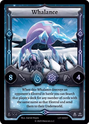 Whalance (LST-SD031), Divine Champions: Lifestream Starter Decks — Elestrals card price