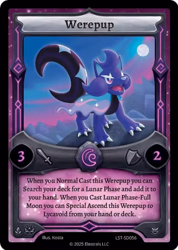Werepup (LST-SD056), Divine Champions: Lifestream Starter Decks — Elestrals card price
