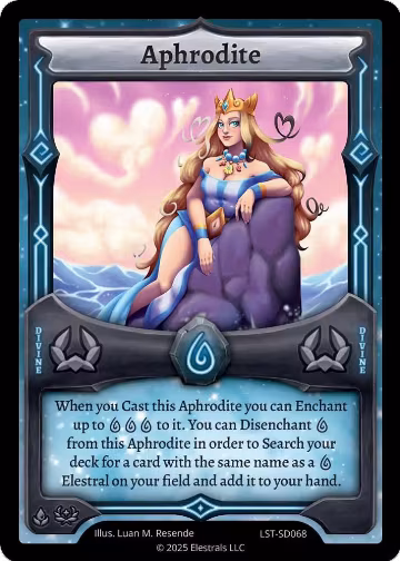 Aphrodite (LST-SD068), Divine Champions: Lifestream Starter Decks — Elestrals card price