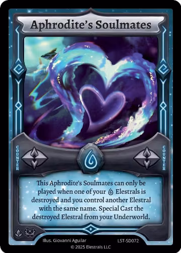 Aphrodite's Soulmates (LST-SD072), Divine Champions: Lifestream Starter Decks — Elestrals card price