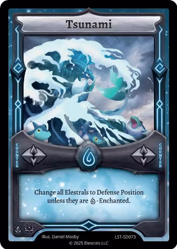 Tsunami (LST-SD073), Divine Champions: Lifestream Starter Decks — Elestrals card price