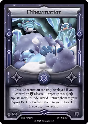 Hibearnation (LST-SD082), Divine Champions: Lifestream Starter Decks — Elestrals card price