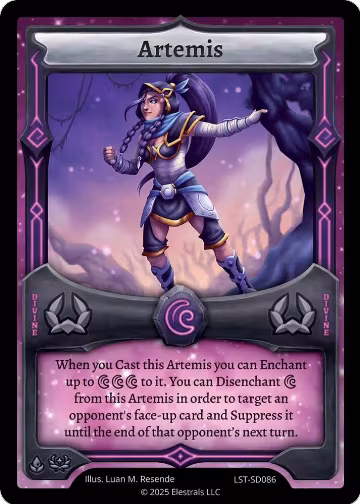 Artemis (LST-SD086), Divine Champions: Lifestream Starter Decks — Elestrals card price