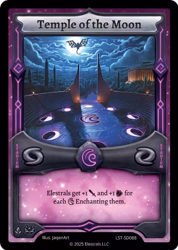 Temple of the Moon (LST-SD088), Divine Champions: Lifestream Starter Decks — Elestrals card price