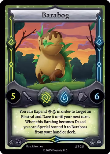 Barabog (LST-021), Divine Champions: Lifestream — Elestrals card price