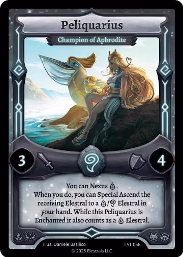 Peliquarius - Champion of Aphrodite (LST-056), Divine Champions: Lifestream — Elestrals card price