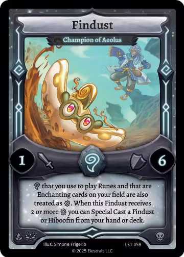 Findust - Champion of Aeolus (LST-059), Divine Champions: Lifestream — Elestrals card price