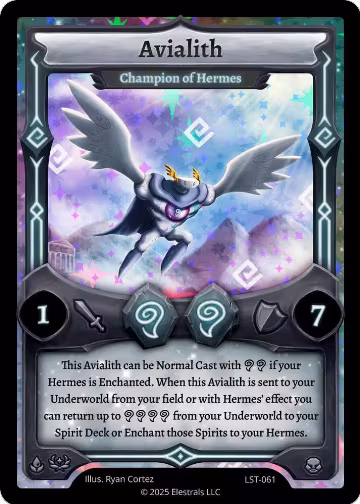 Avialith - Champion of Hermes (LST-061), Divine Champions: Lifestream — Elestrals card price