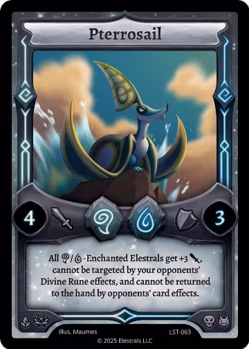 Pterrosail (LST-063), Divine Champions: Lifestream — Elestrals card price