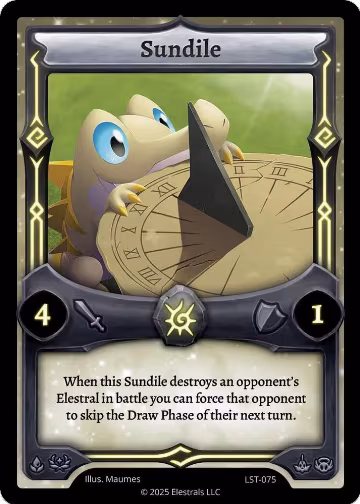 Sundile (LST-075), Divine Champions: Lifestream — Elestrals card price
