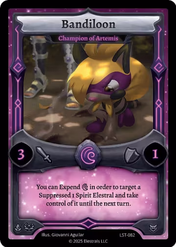 Bandiloon - Champion of Artemis (LST-082), Divine Champions: Lifestream — Elestrals card price