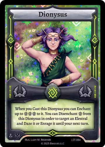 Dionysus (LST-084), Divine Champions: Lifestream — Elestrals card price