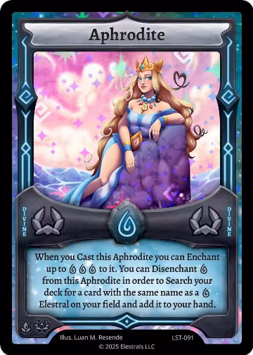 Aphrodite (LST-091), Divine Champions: Lifestream — Elestrals card price