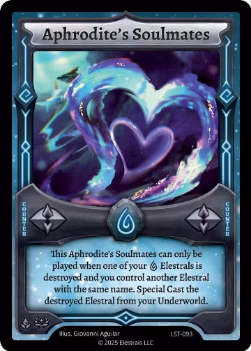 Aphrodite's Soulmates (LST-093), Divine Champions: Lifestream — Elestrals card price