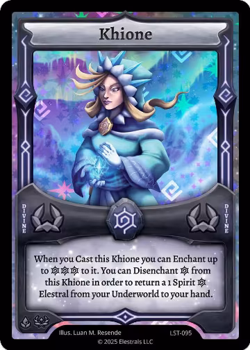 Khione (LST-095), Divine Champions: Lifestream — Elestrals card price