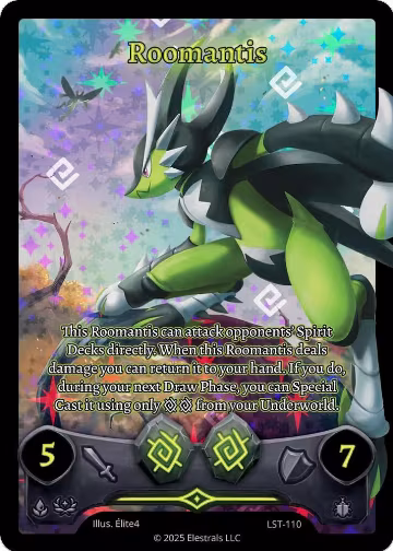 Roomantis (Full Art) (LST-110), Divine Champions: Lifestream — Elestrals card price