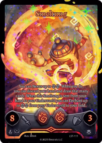 Smeltung (Full Art) (LST-111), Divine Champions: Lifestream — Elestrals card price