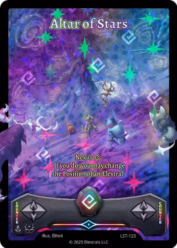 Altar of Stars (Full Art) (LST-123), Divine Champions: Lifestream — Elestrals card price