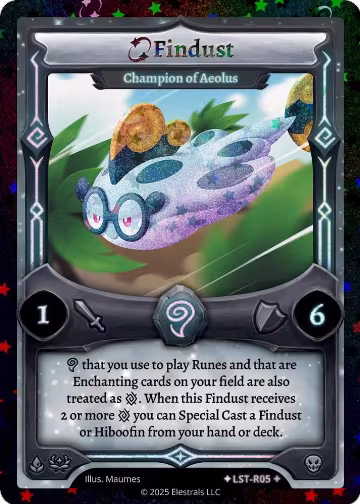 Findust - Champion of Aeolus (Stellar) (LST-R05), Divine Champions: Lifestream — Elestrals card price