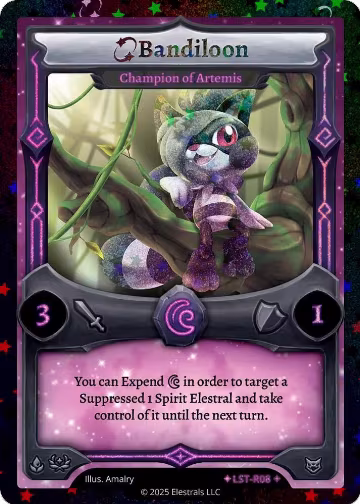 Bandiloon - Champion of Artemis (Stellar) (LST-R08), Divine Champions: Lifestream — Elestrals card price