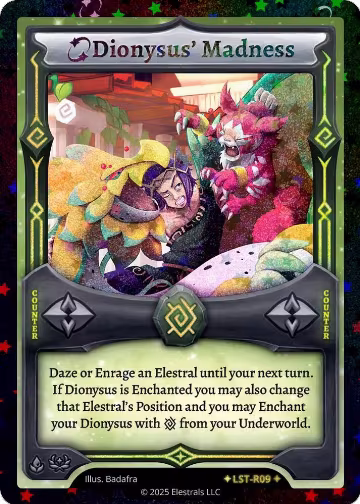 Dionysus' Madness (Stellar) (LST-R09), Divine Champions: Lifestream — Elestrals card price