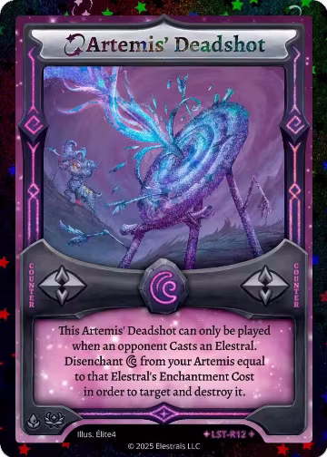 Artemis' Deadshot (Stellar) (LST-R12), Divine Champions: Lifestream — Elestrals card price