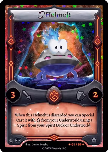 Helmelt (Serialized) (/99), Divine Champions: Lifestream — Elestrals card price