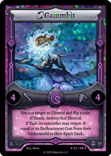 Gammbit (Serialized) (/99), Divine Champions: Lifestream — Elestrals card price