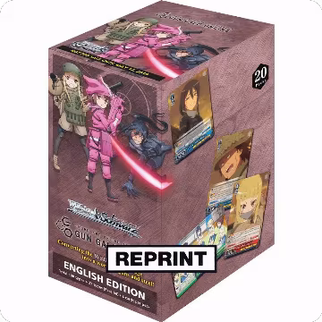 SAO Alternative: Gun Gale Online Booster Box [Second Edition], SAO Alternative–Gun Gale Online — Weiß Schwarz sealed product price