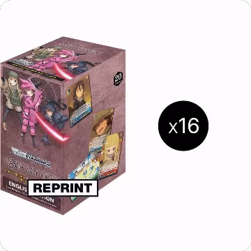SAO Alternative: Gun Gale Online Booster Box Case [Second Edition], SAO Alternative–Gun Gale Online — Weiß Schwarz sealed product price