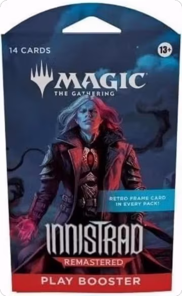 Innistrad Remastered - Sleeved Play Booster Pack, Innistrad Remastered — Magic sealed product price